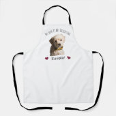 Tablier Mon chien est ma Saint-Valentin – Animal de compag (Recto)