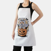 Tablier Mon Corgi est mon Boo Halloween (Insitu)