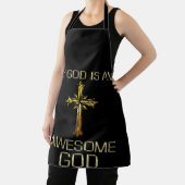 Tablier Mon Dieu est An Awesome Dieu Christian Religious (Insitu)