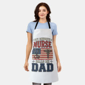 Tablier Mon infirmière préférée m'appelle papa conception (Porté)