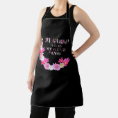 Tablier Mon Jardin Fait Chanter Ma Chaleur, Pleine Impress (Insitu)