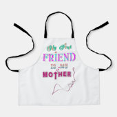 Tablier Mon Premier Ami Est Ma Mère (Recto)