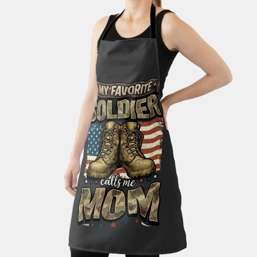 Tablier Mon soldat préféré m'appelle maman (Insitu)