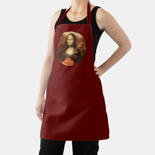 Tablier Mona Lisa Cœur Baiser de la Saint-Valentin (Insitu)