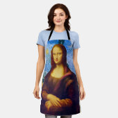 Tablier Mona Lisa et Van Gogh (Porté)