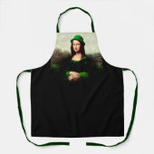 Tablier Mona Lisa St. Patrick's Day Clover (Recto)