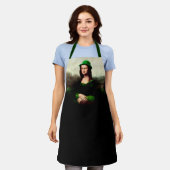 Tablier Mona Lisa St. Patrick's Day Clover (Porté)