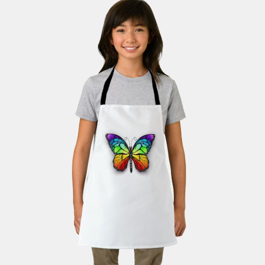 Tablier Monarque papillon arc-en-ciel (Insitu)