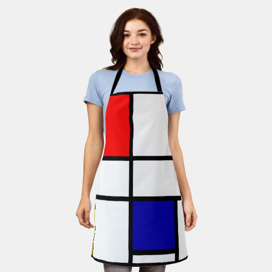 Tablier Mondrian 3 (Porté)