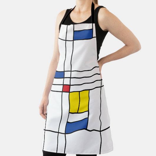 Tablier Mondrian II Minimum De Stijl Modern Art Design (Insitu)