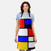 Tablier Mondrian Style (Porté)