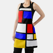 Tablier Mondrian Style (Insitu)