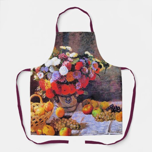 Tablier Monet - Flowers and Fruit (Recto)