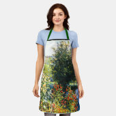 Tablier Monet - Roses dans le jardin de Montgeron, (Porté)