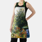 Tablier Monet - Roses dans le jardin de Montgeron, (Insitu)