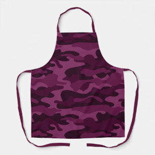 Tablier Monocolore violet tyrien