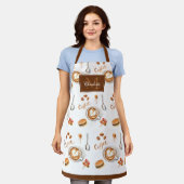 Tablier Monogram Chic Apron (Porté)