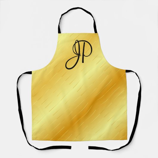 Tablier Monogram tendance élégant Modèle d'apparence or (Recto)