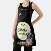 Tablier Monogramme #1 Grande-mère Aquarelle Gnome (Insitu)