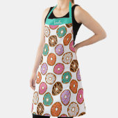 Tablier Monogramme Baker Donut Motif (Insitu)