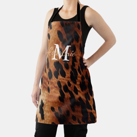 Tablier Monogramme Brown de vache (Insitu)