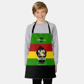 Tablier Monogramme chrétien | LA VIE NOIRE IMPORTE (Porté)