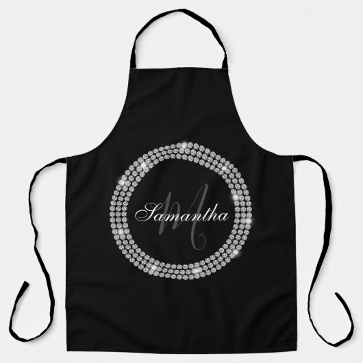 Tablier Monogramme de diamants (Recto)