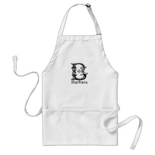 Tablier Monogramme de fantaisie : Barbara