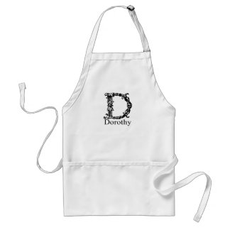 Tablier Monogramme de fantaisie : Dorothy