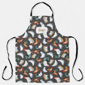 Tablier Monogramme de la ferme de la famille du poulet (Recto)