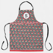 Tablier Monogramme de pastèque (Recto)