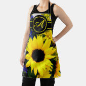 Tablier Monogramme de tournesol (Insitu)