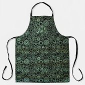 Tablier Monogramme des engrenages de bronze de Steampunk V (Recto)