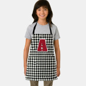 Tablier monogramme Houndstooth (Insitu)