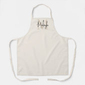 Tablier Monogramme Moderne (Recto)