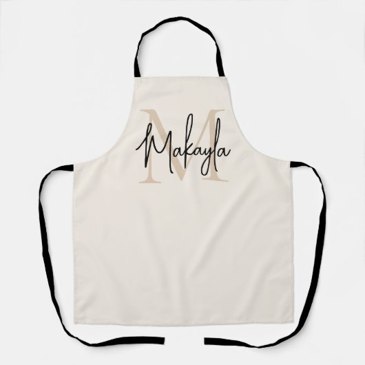 Tablier Monogramme Moderne (Recto)
