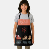 Tablier Monogramme Noël et Bonne Année ! Cadeaux Père Noël (Insitu)