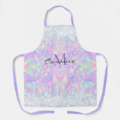 Tablier Monogramme Opal Driving Iridescente Nom de la Part (Recto)