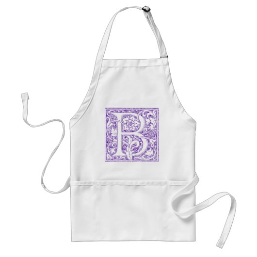 Tablier Monogramme Orné "B" (Devant)