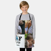 Tablier monogramme personnalisé F est pour l'illustration  (Porté)