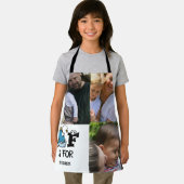 Tablier monogramme personnalisé F est pour l'illustration  (Insitu)