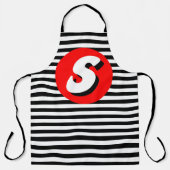Tablier Monogramme S (Recto)
