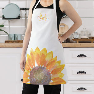 Tablier Monogramme Tournesol