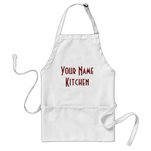 Tablier Monogramme Votre Cuisine de Nom