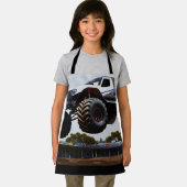 Tablier Monster Truck Launch, Garçons Apron (Insitu)