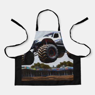 Tablier Monster Truck Launch, Garçons Apron