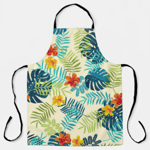 Tablier Monstère tropicale Hibiscus Motif d'été