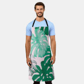 Tablier Monstère Tropicale Minimale Duo Tone (Porté)