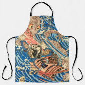 TABLIER MONSTRE DE COMBAT SAMURAI (Recto)