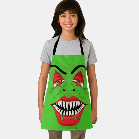 Tablier Monstre d'Halloween (Insitu)